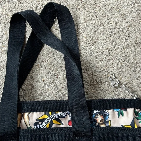 LeSportsac Ed Hardy collab tote - Picture 3 of 8